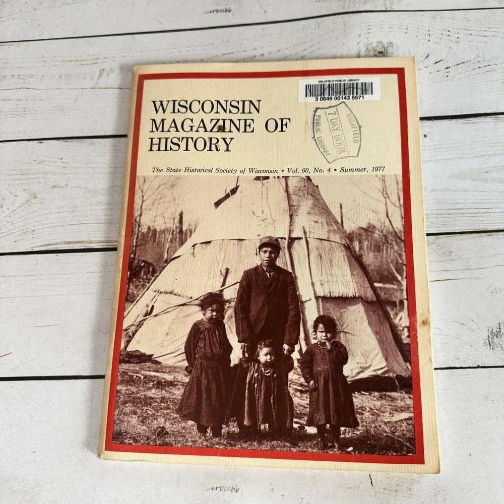 Wisconsin Magazine of History Vol 60 #1-4 1976-77 Periodical Set State